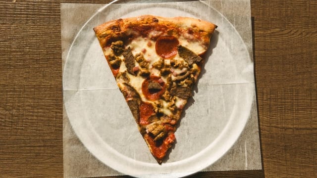 Meat Lovers Slice.
